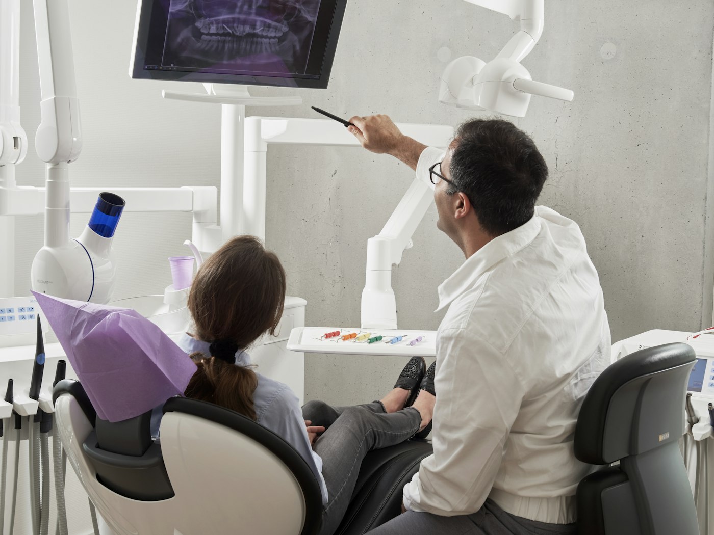 Modern dental treatment room